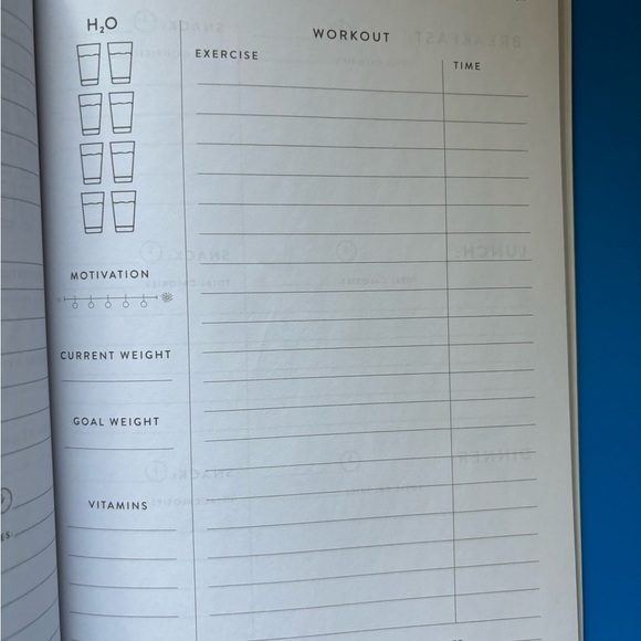 Fitness Journal: Keep Your Squats Low & Standards High (Set of 2) - Picture 2 of 8